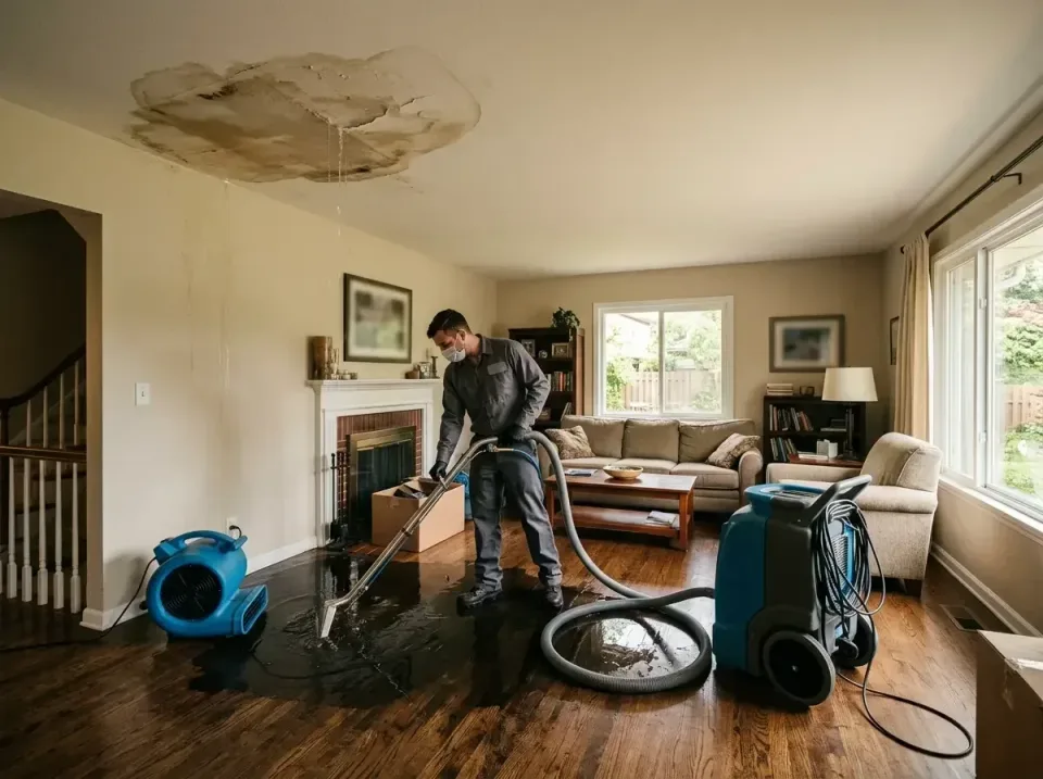 attic-pipe-burst-ceiling-drip-008 — frequently asked questions, Water Damage Restoration & Carpet Care in Long Hill, CT